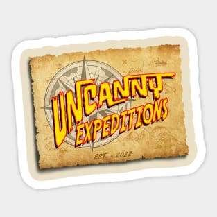 Uncanny Expeditions Sticker